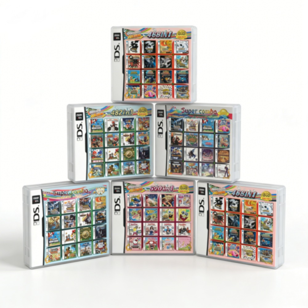 Gaming Handheld Accessories - •Pokem0n Themed Multi-Game Cartridge For DS/3DS/NDSL/2DS-Preloaded
