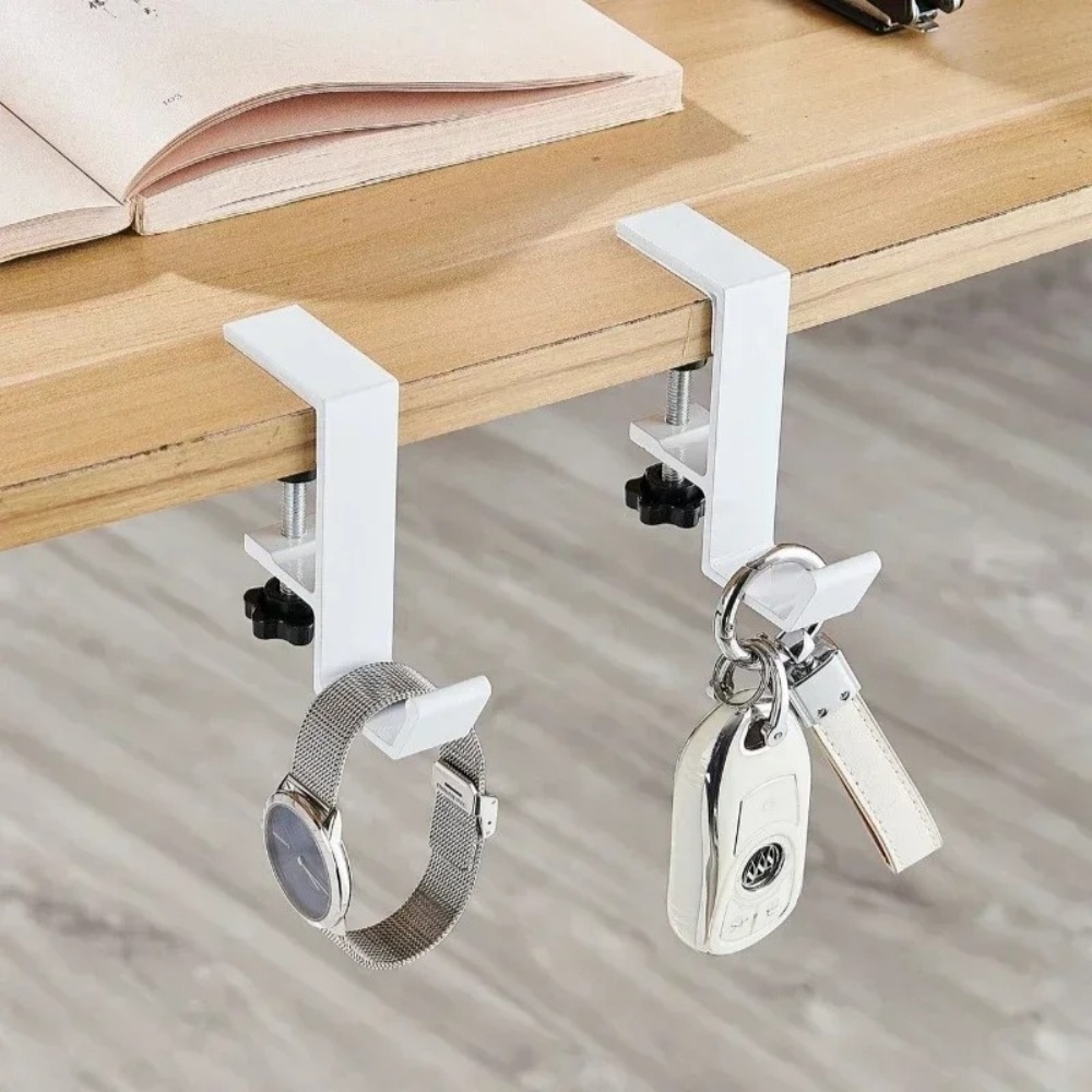 Gaming Accessories Sale - 1/2Pcs Punch-Free Adjustable Desk Hook Headset