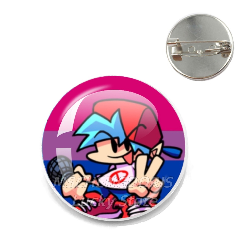 Friday Night Funkin' Pins Boyf - Gaming Accessories Gift For Boyfriend review and price