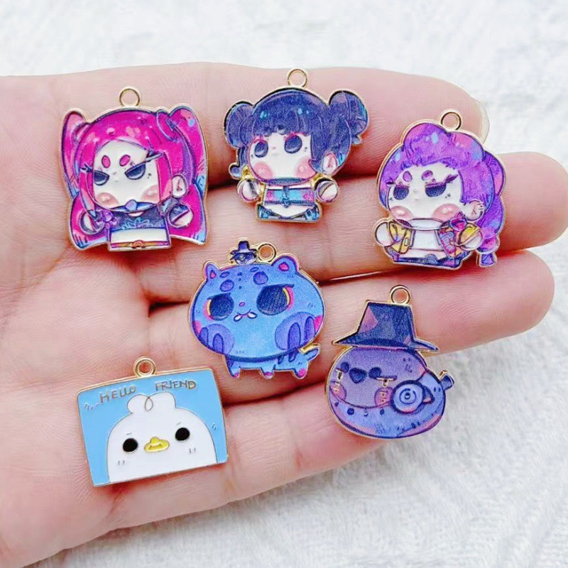 10pcs Cartoon Anime Pendant Oi - Gaming Accessories Gifts review and price