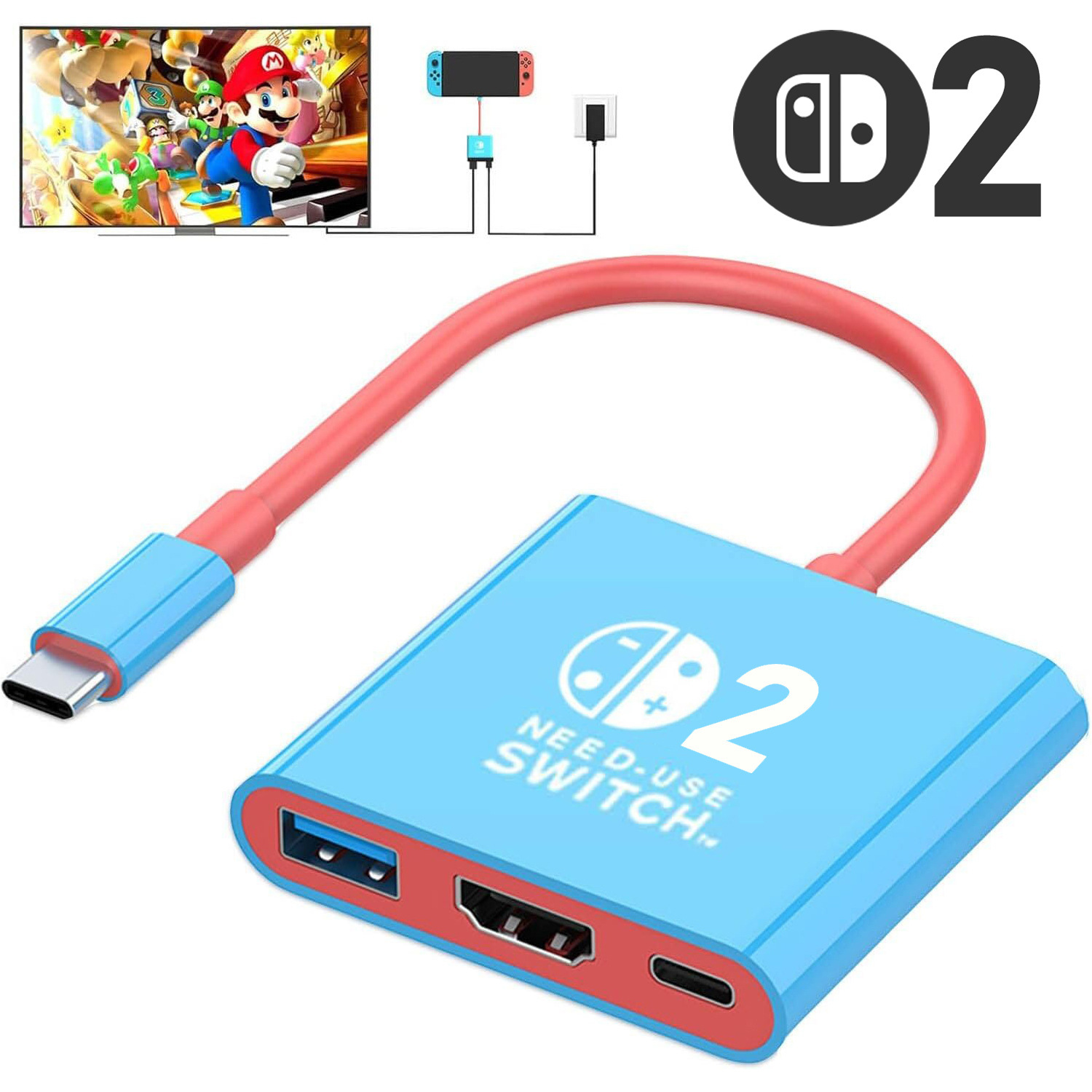 For Switch2 Type C Docking Sta - Gaming Kit Accessories Nintendo Switch review and price