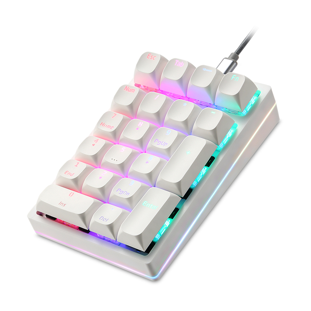 K24Pro 21Keys Number Pad Mecha - Keyboard Numpad Separate review and price