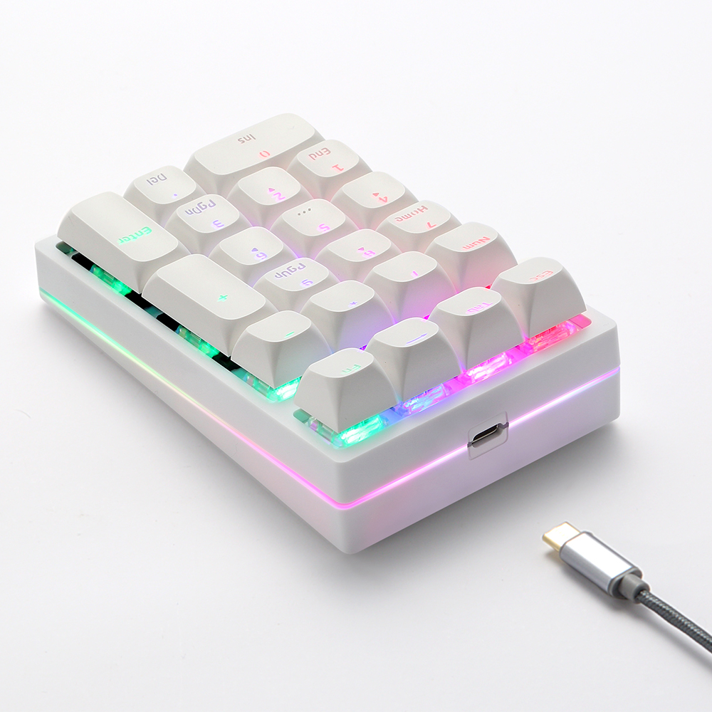 K24Pro 21Keys Number Pad Mecha - Keyboard Numpad Separate review and price