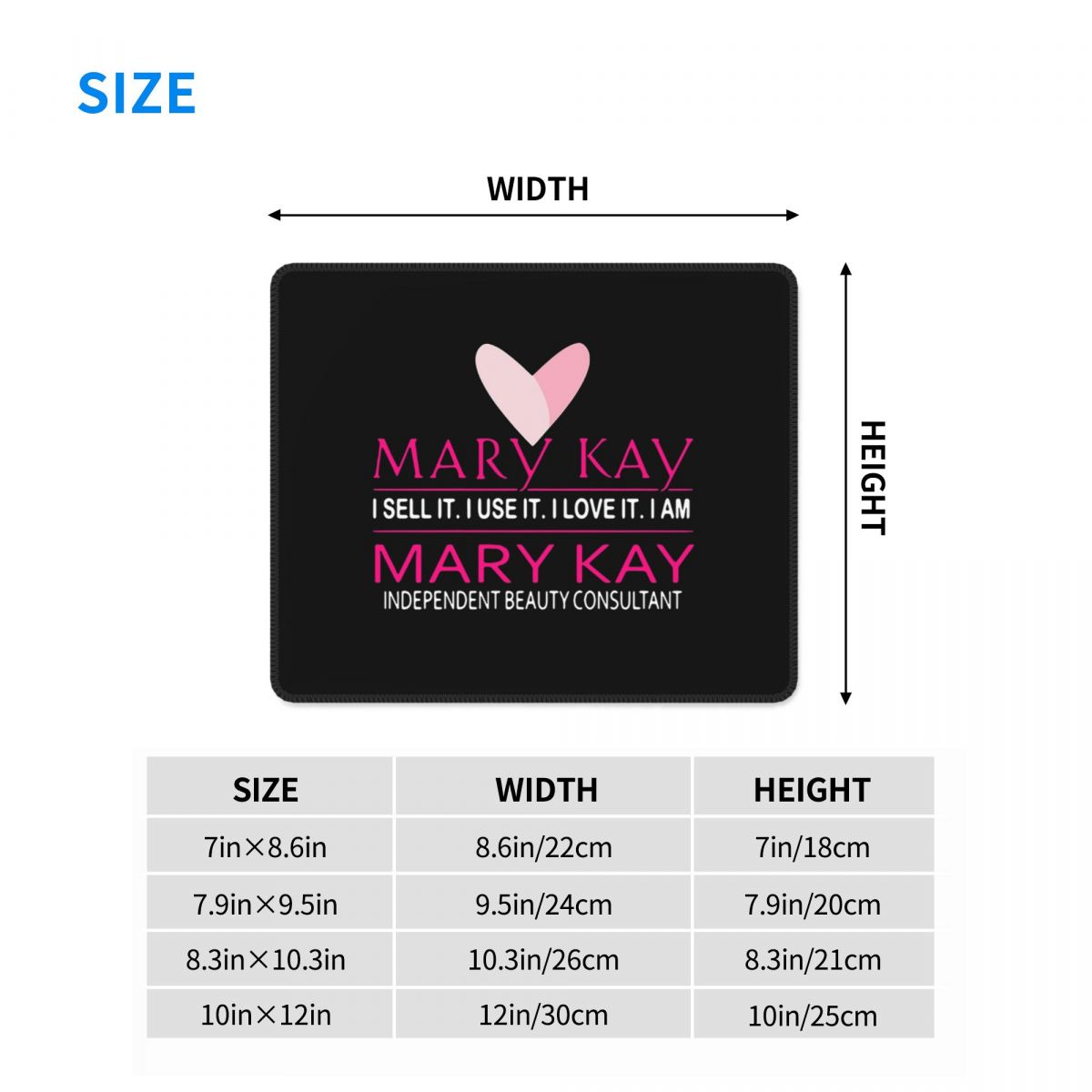 Multi-size Mouse Pad Top Mary  - Gaming Accessories To Sell review and price
