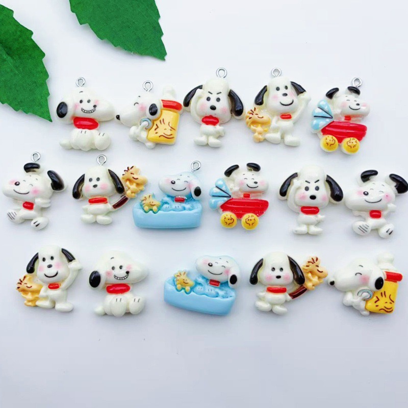 12pcs resin cartoon dog pendan - Gaming Accessories Gifts review and price