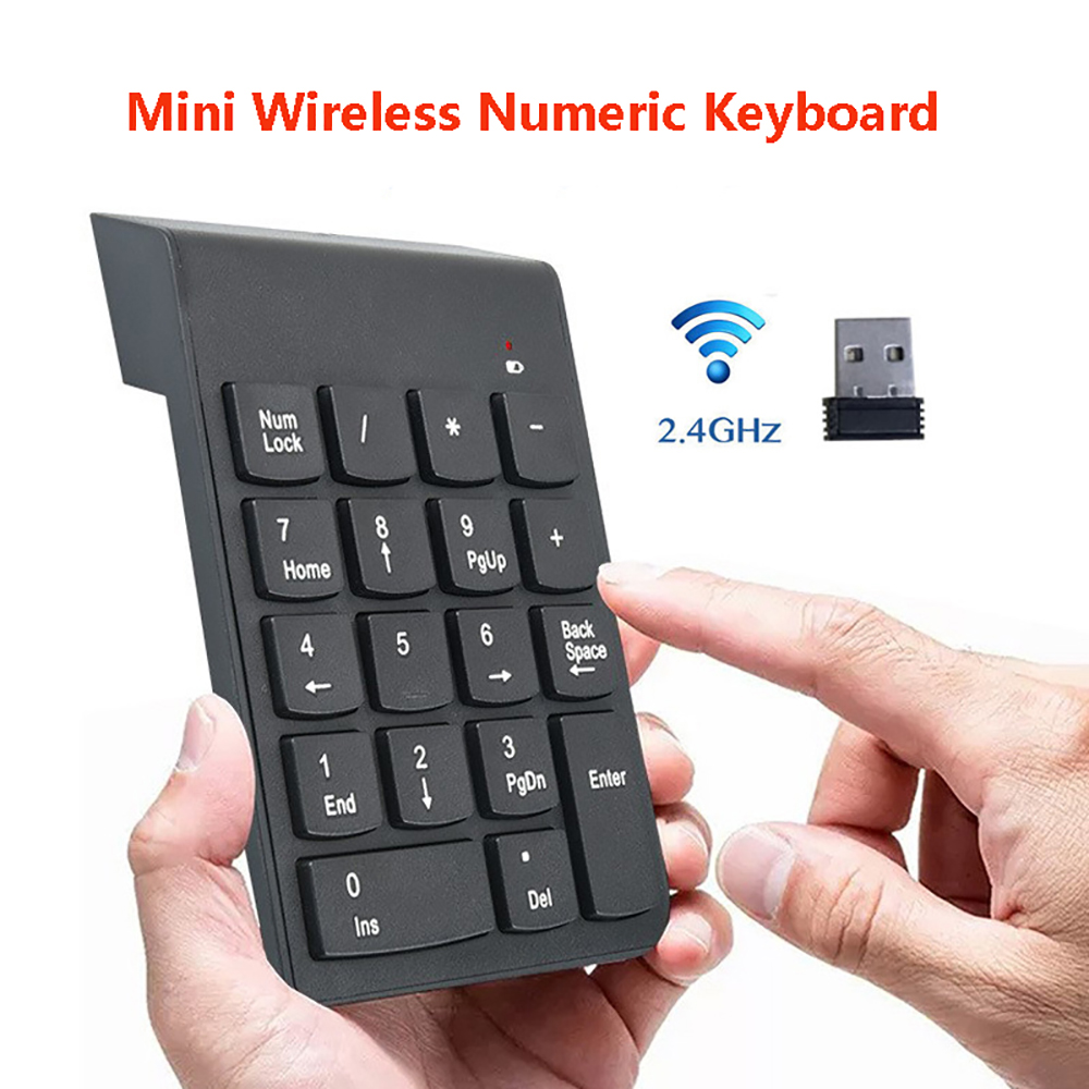 2.4GHz Mini Wireless Numeric K - Keyboard Numpad Separate review and price