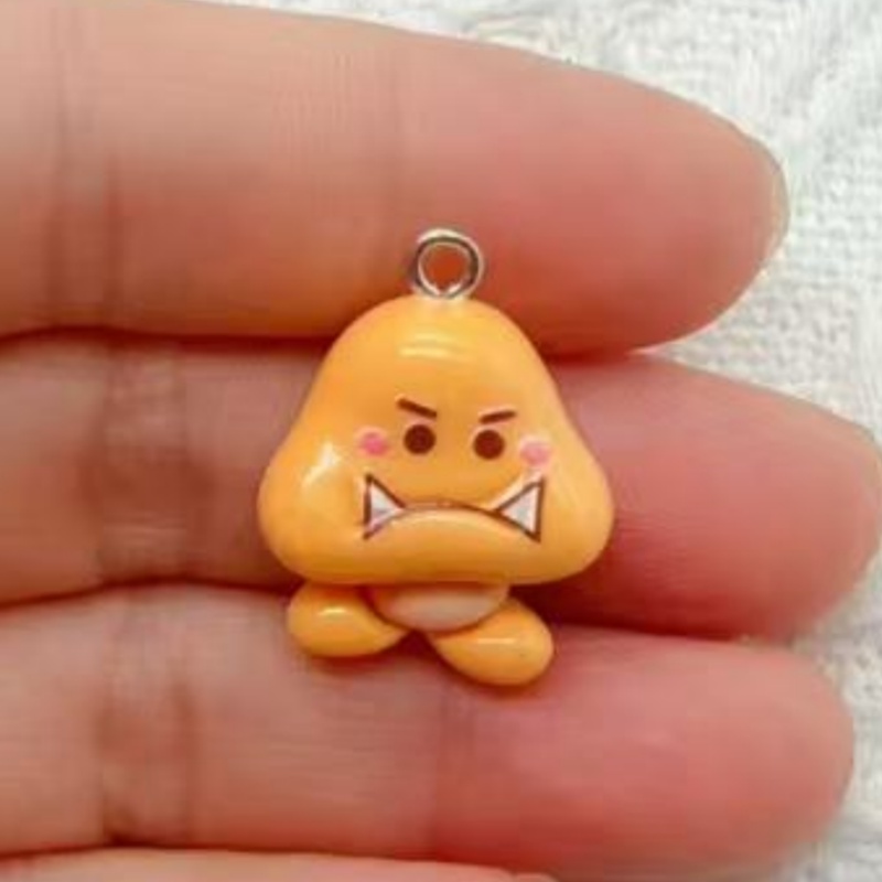 10pcs resin cartoon pendant, D - Gaming Accessories Gifts review and price
