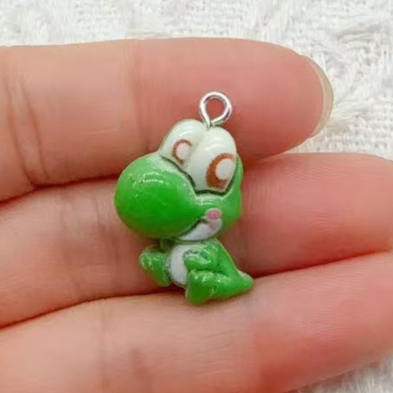 10pcs resin cartoon pendant, D - Gaming Accessories Gifts review and price