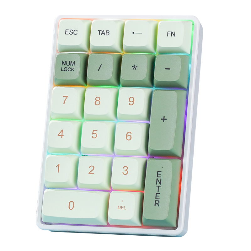 FREEWOLF K21 Wireless Mechanic - Keyboard Numpad Separate review and price