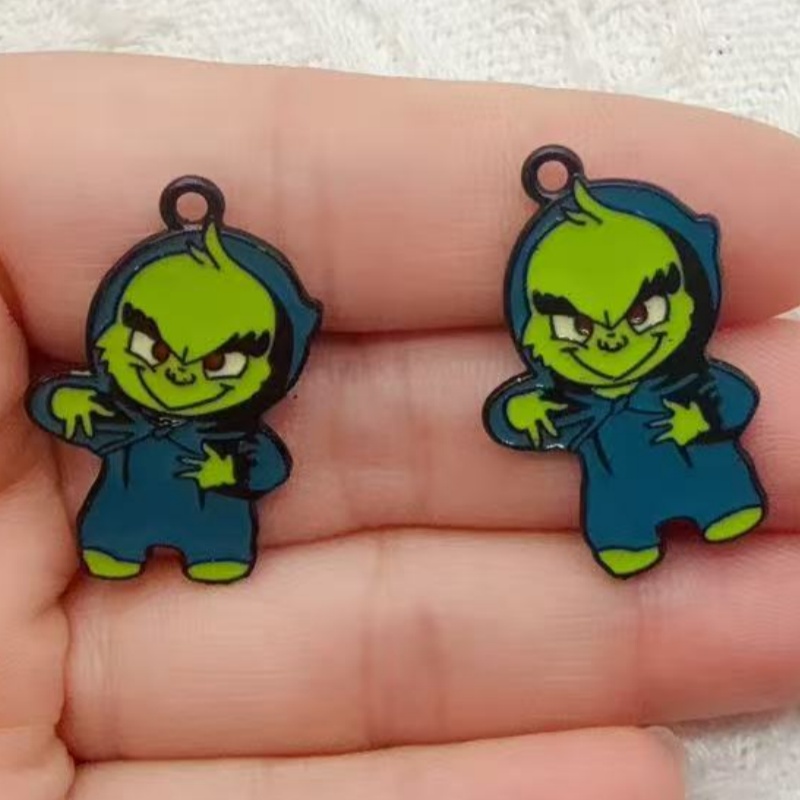10pcs alloy drip oil cartoon C - Gaming Accessories Gifts review and price