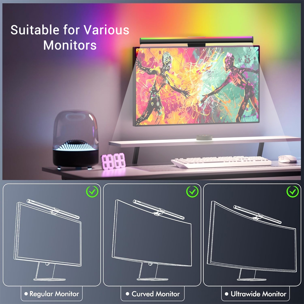 RGB Smart Wifi Monitor Light B - Gaming Accessories App review and price
