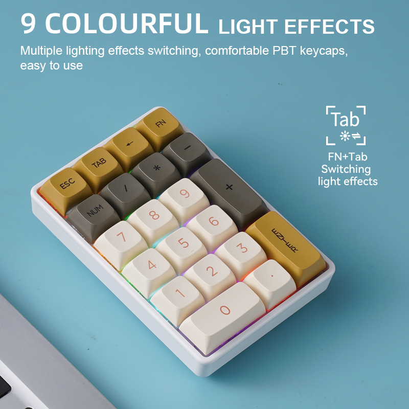 K21 Tri-mode Mechanical Numeri - Keyboard Numpad Separate review and price